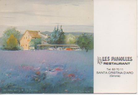 Postal E06770: Les Panolles Restaurant. Santa Cristina de Aro
