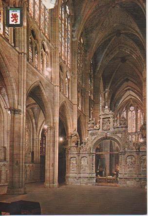 Postal E06760: León. Catedral. Trascoro