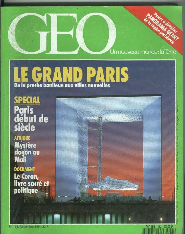 GEO Un nouveau monde: la Terre numero 153