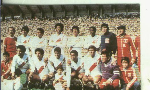 Cromos: Catalunya porta del mundial 82 numero 028: Seleccion del Peru