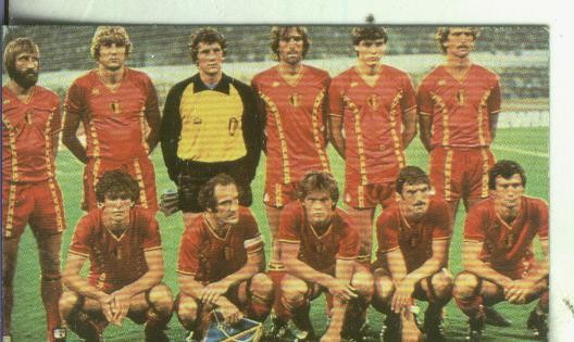 Cromos: Catalunya porta del mundial 82 numero 029: Seleccion de Belgica