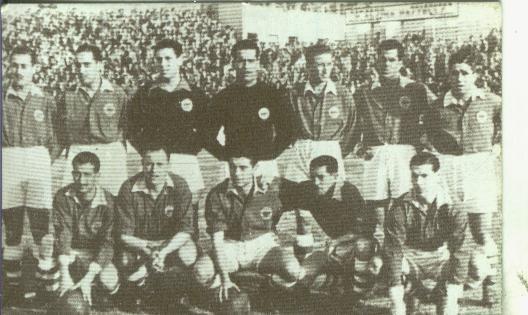 Cromos: Catalunya porta del mundial 82 numero 087: Equip del Gimnastic de Tarragona de 1949