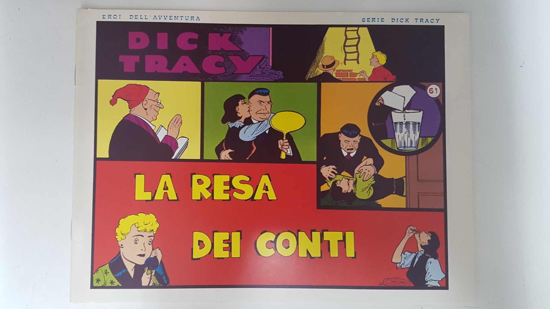Dick Tracy volumen 061: tiras del 24.8.1936 al 20.9.1936: la resa dei conti