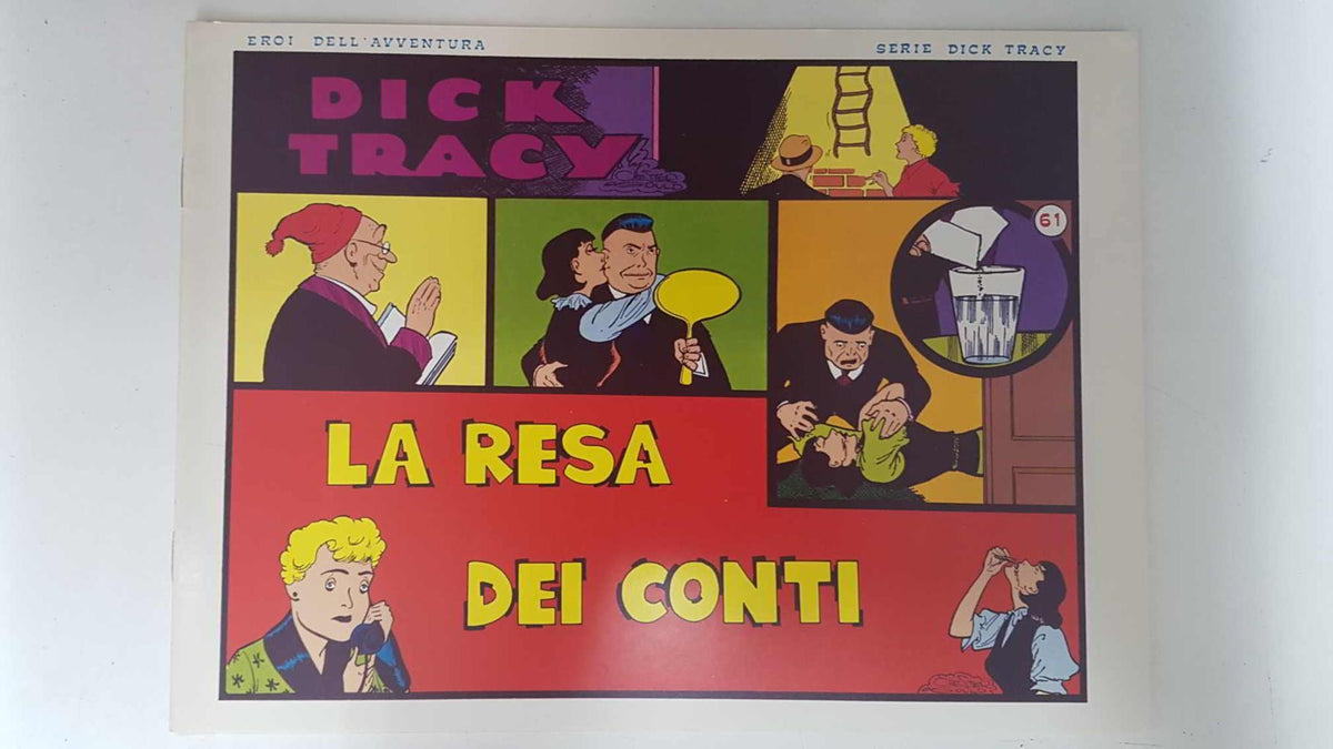 Dick Tracy volumen 061: tiras del 24.8.1936 al 20.9.1936: la resa dei conti