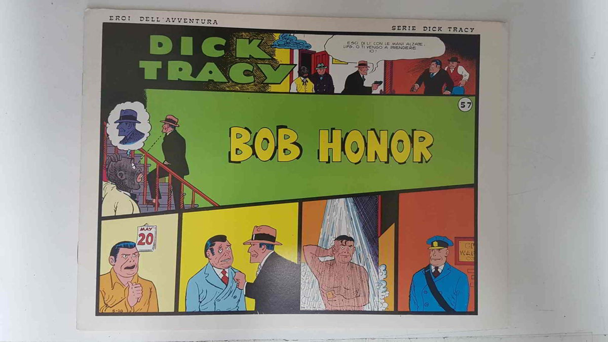 Dick Tracy volumen 057: tiras del 4.5.1936 al 31.5.1936: Bob honor