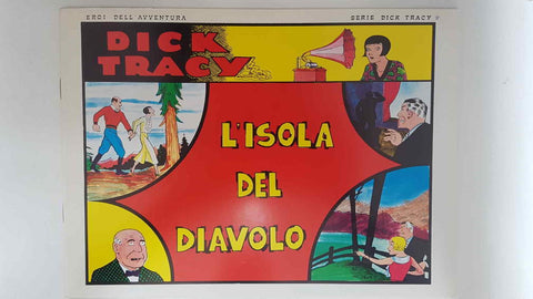 Dick Tracy volumen 008: tiras del 1.8.1932 al 28.8.1932: L'isola del diavolo