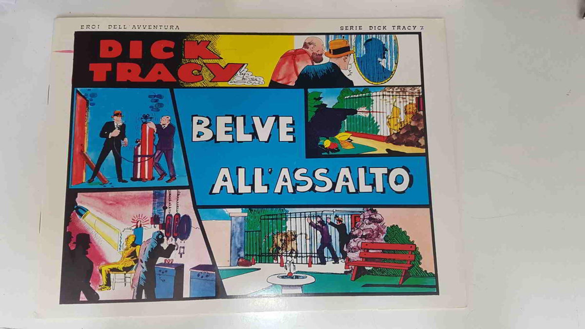 Dick Tracy volumen 007: tiras del 4.7.1932 al 31.7.1932: Belve all'assalto