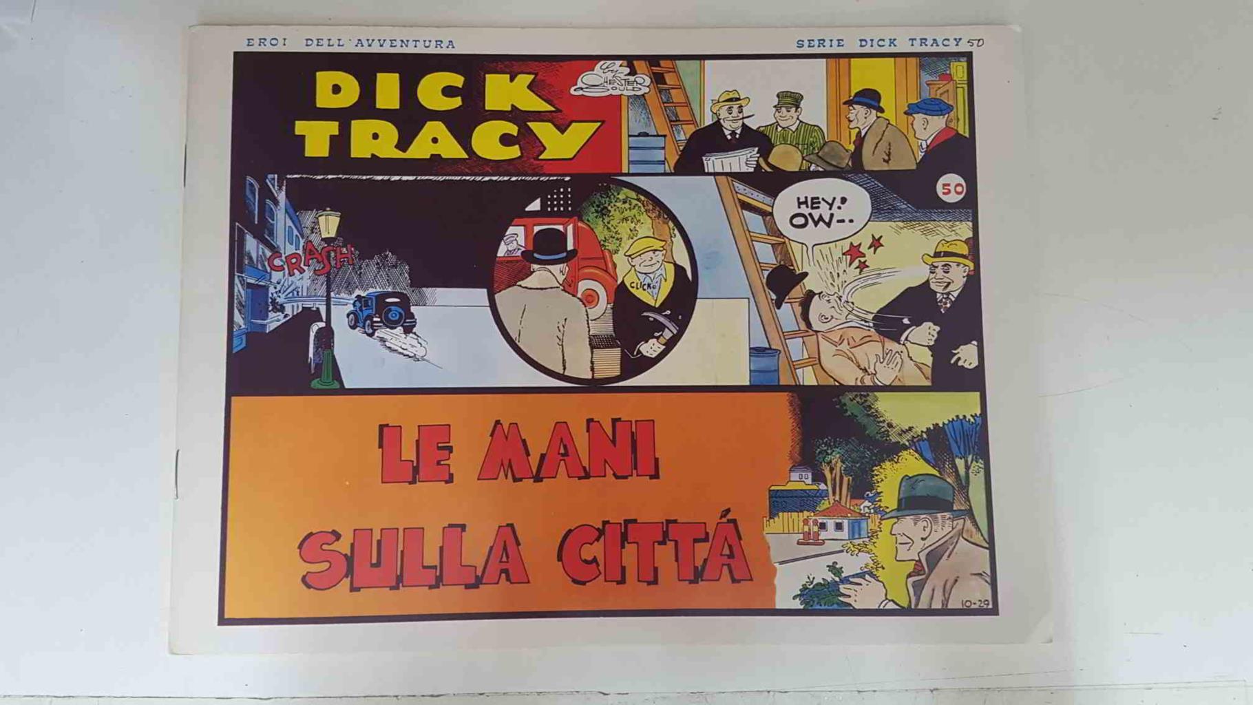 Dick Tracy volumen 050: tiras del 21.10.1935 al 17.11.1935: Le mani sulla citta