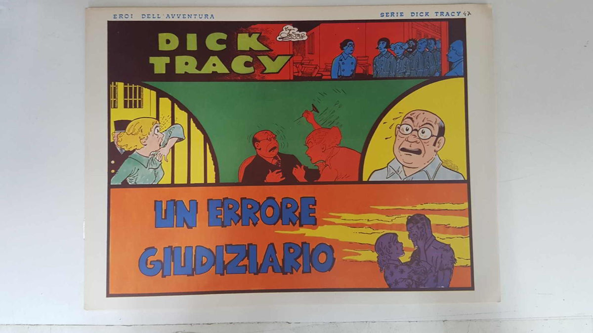 Dick Tracy volumen 047: tiras del 29.8.1935 al 25.8.1935: Un errore giudiziario