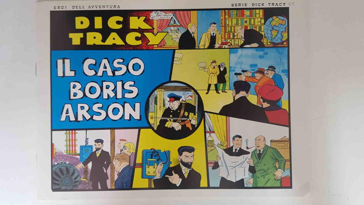 Dick Tracy volumen 038: tiras del 19.11.1934 al 16.12.1934: Il caso Boris Arson