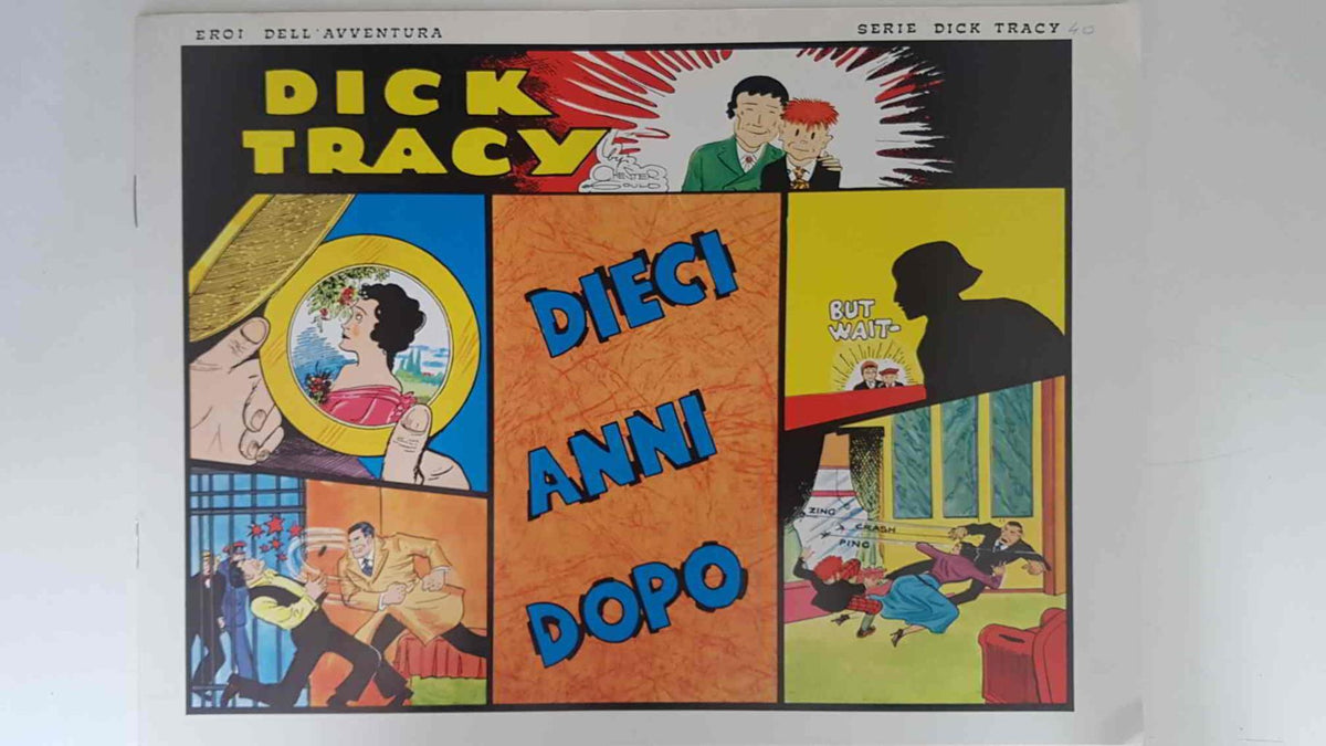 Dick Tracy volumen 040: tiras del 14.1.1935 al 10.2.1935: Dieci anni dopo