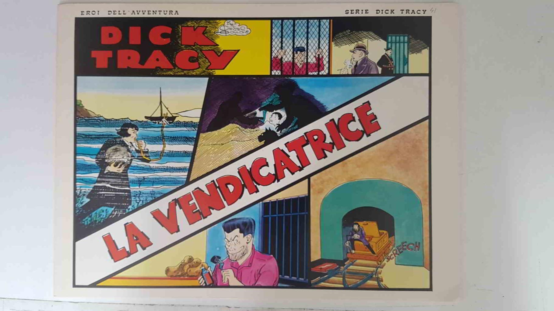 Dick Tracy volumen 041: tiras del 11.2.1935 al 10.3.1935: La vendicatrice