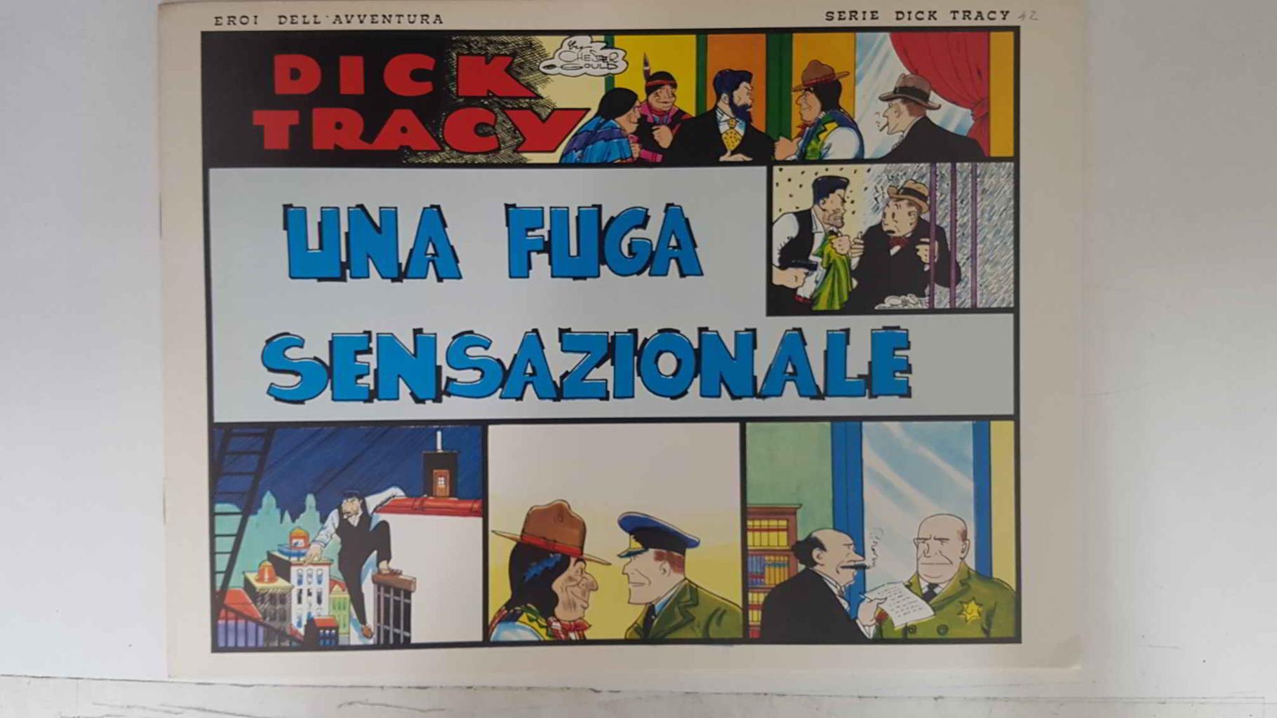 Dick Tracy volumen 042: tiras del 11.3.1935 al 7.4.1935: Una fuga sensazionale