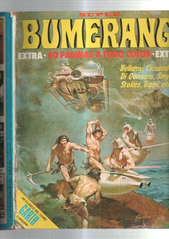 Revista Bumerang numero 15: cubierta estropeada segun imagen 