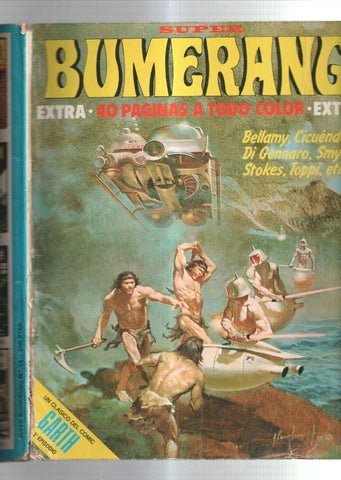 Revista Bumerang numero 15: cubierta estropeada segun imagen 
