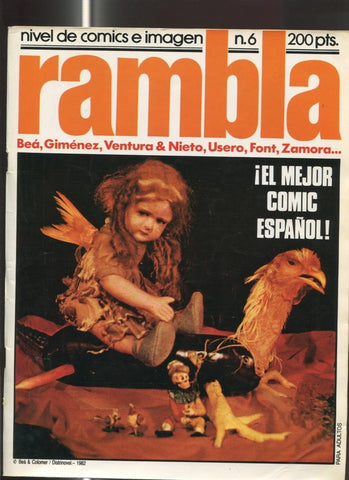 Rambla revista de comic volumen 06: Maese Espada de Usero, 