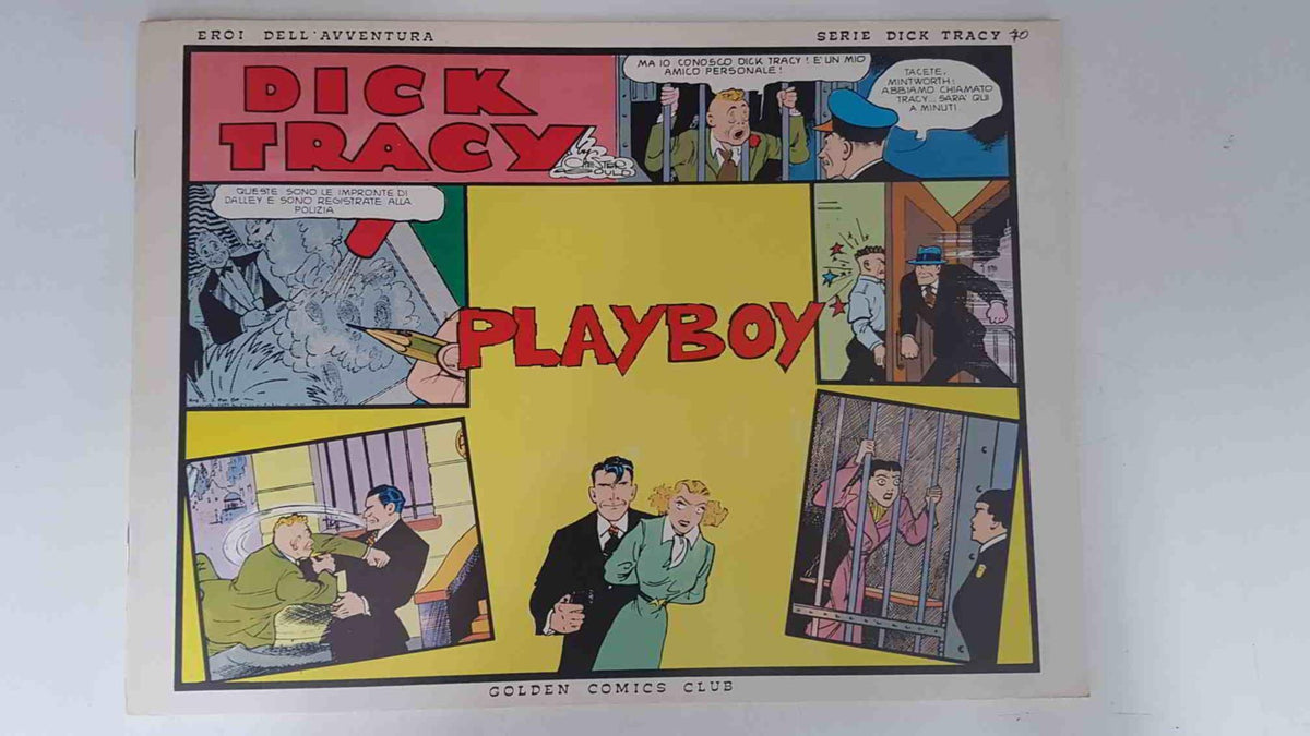 Dick Tracy volumen 070: tiras del 3.5.1937 al 30.5.1937: Playboy 