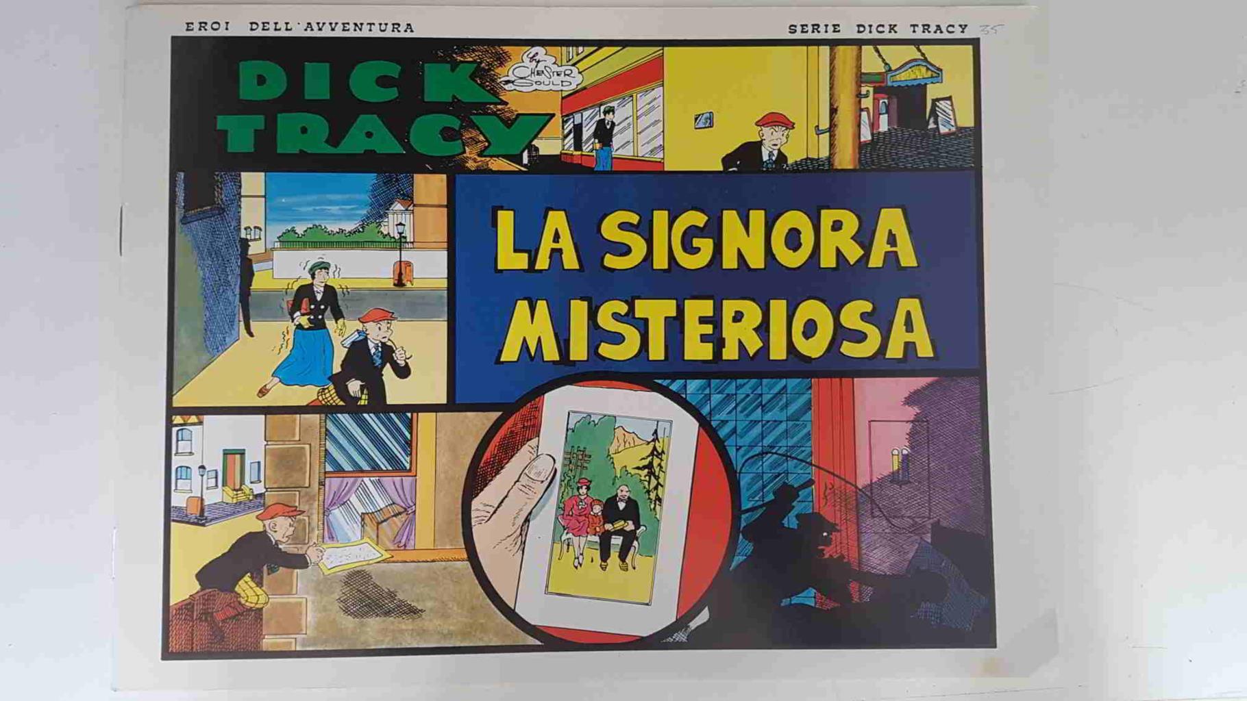 Dick Tracy volumen 047: tiras del 27.8.1934 al 23.9.1934: La signora misteriosa 