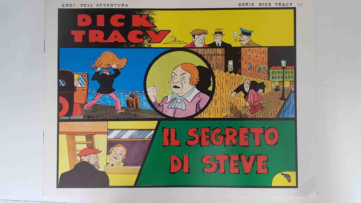 Dick Tracy volumen 033: tiras del 2.7.1934 al 29.7.1934: Il secreto di Steve 