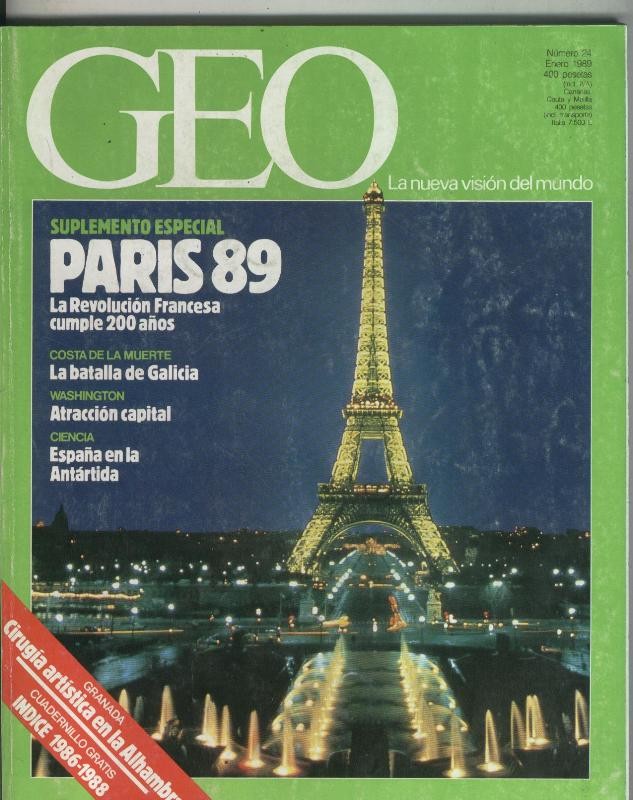GEO la nueva vision del mundo numero 24