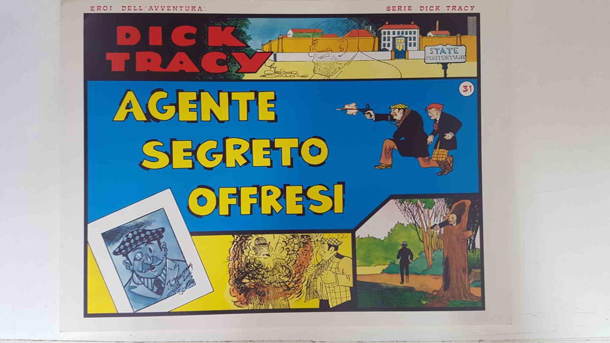 Dick Tracy volumen 031: tiras del 7.5.1934 al 3.6.1934: Agente Secreto Offresi 