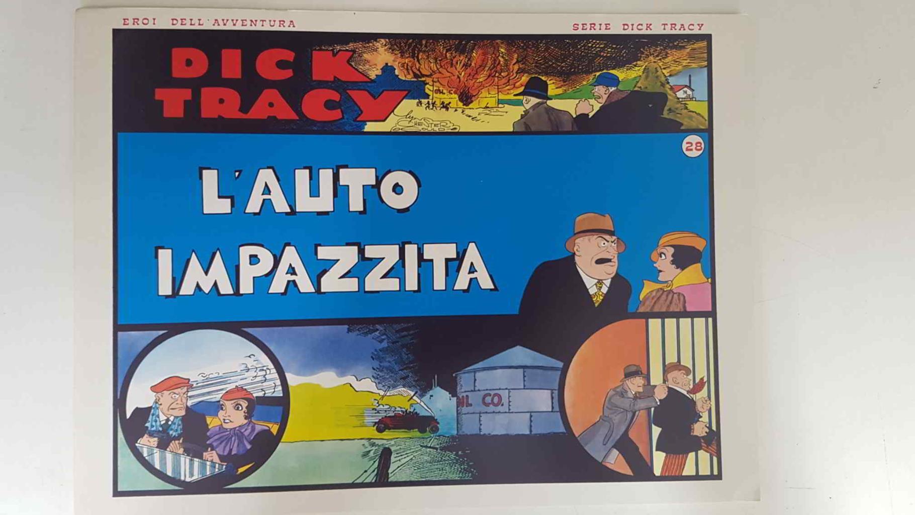 Dick Tracy volumen 028: tiras del 12.2.1934 al 11.3.1934: L'auto impazzita