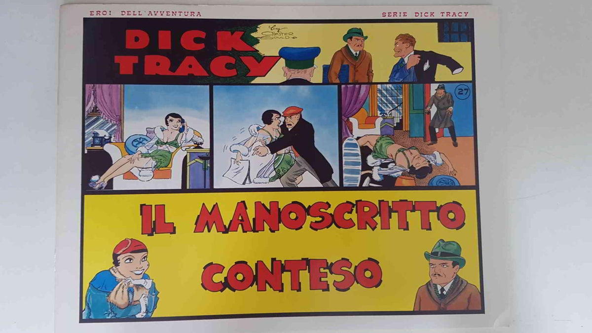 Dick Tracy volumen 027: tiras del 15.1.1934 al 11.2.1934: Il manoscritto conteso