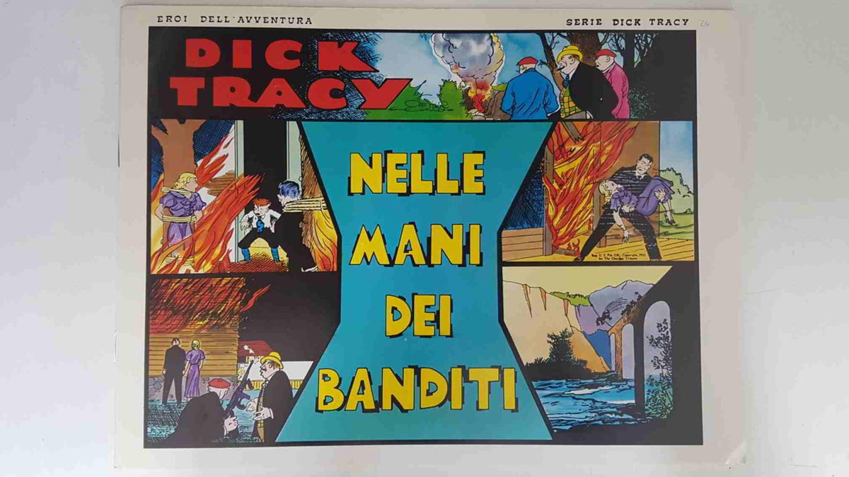 Dick Tracy volumen 024: tiras del 23.10.1933 al 19.11.1933: Nelle mani dei banditi