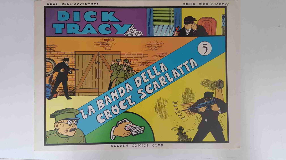 Dick Tracy volumen 066: tiras del 11.1.1937 al 7.2.1937: La banda della croce scarlatta vol 5