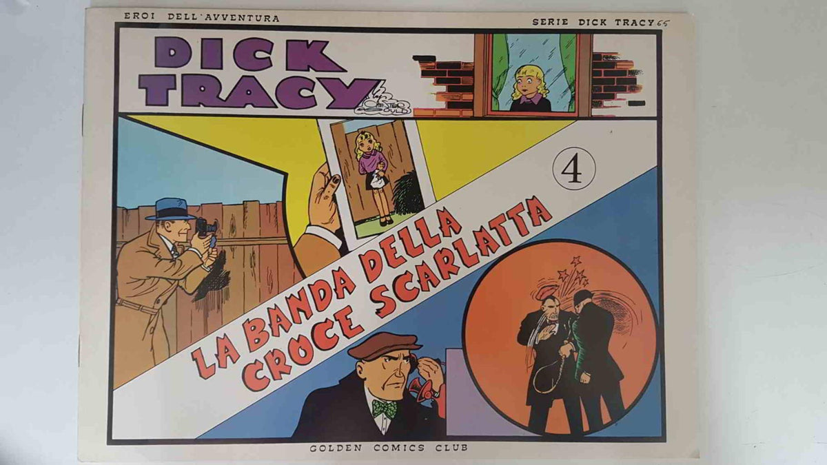 Dick Tracy volumen 065: tiras del 14.12.1936 al 10.1.1937: La banda della croce scarlatta vol 4