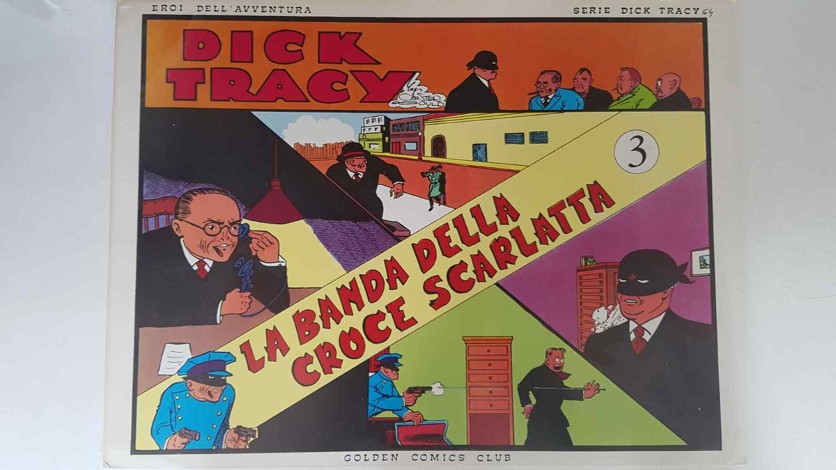 Dick Tracy volumen 064: tiras del 16.11.1936 al 13.12.1936: La banda della croce scarlatta vol 3