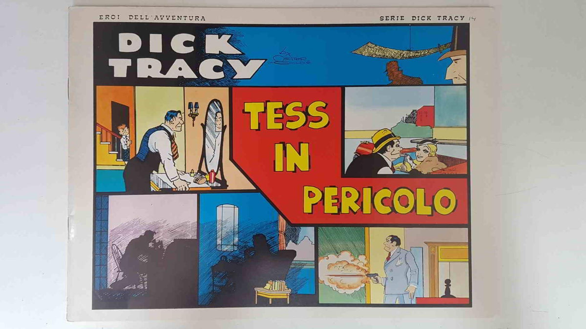 Dick Tracy volumen 014: tiras del 16.1.1933 al 12.2.1933: Tess in pericolo