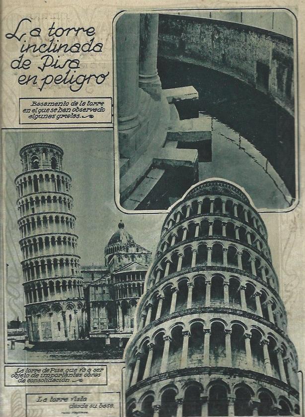 LAMINA 31620: Torre inclinada de Pisa