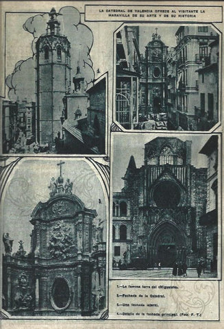 LAMINA 31618: Catedral de Valencia