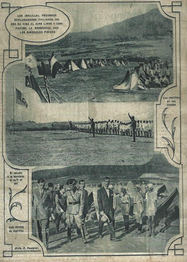 LAMINA 31634: Balilla en Italia
