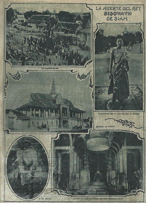 LAMINA 31627: Muerte del rey de Siam