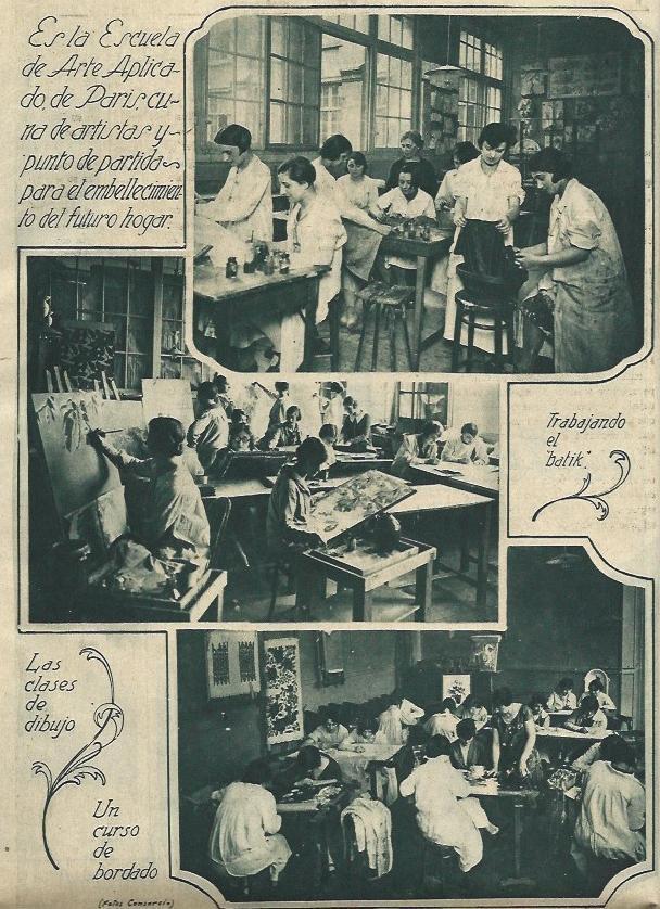 LAMINA 31584: Escuela de Artes Aplicadas de Paris