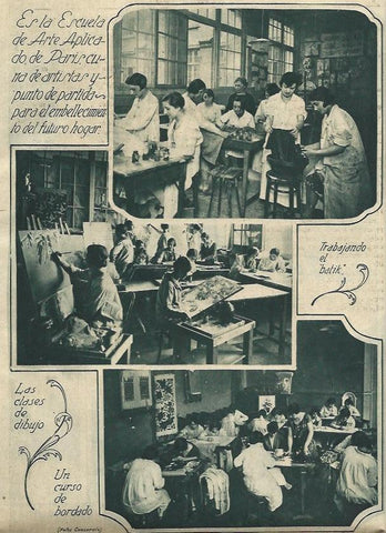 LAMINA 31584: Escuela de Artes Aplicadas de Paris