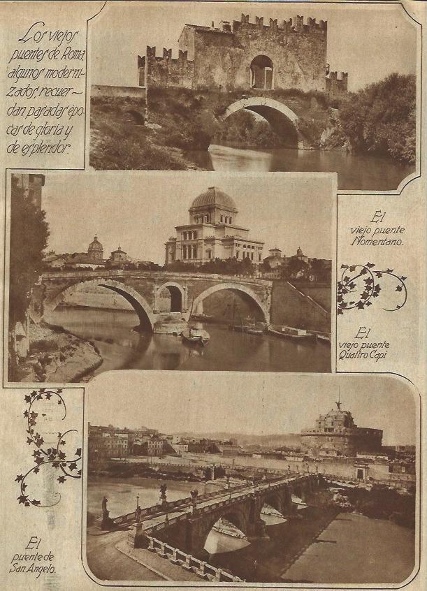 LAMINA 31576: Puentes de la ciudad de Roma