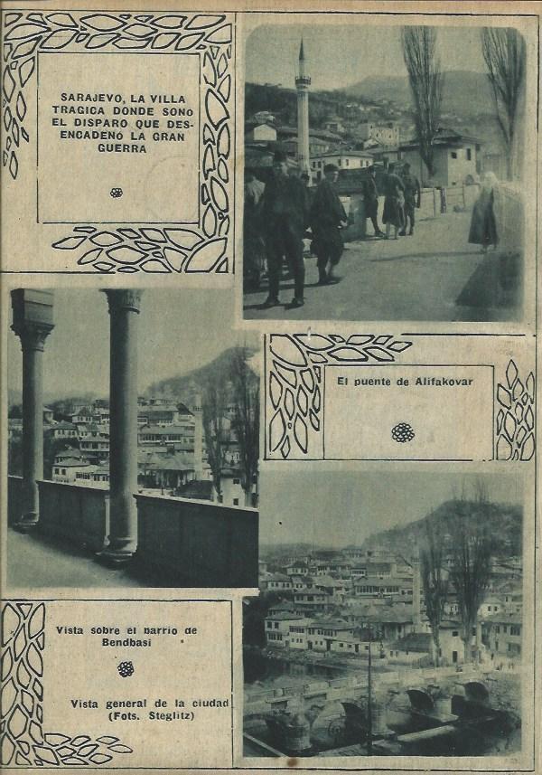 LAMINA 31587: Vistas de Sarajevo