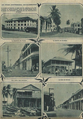 LAMINA 31588: Edificios de la ciudad de Panama