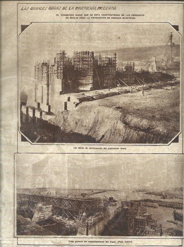 LAMINA 31597: Construccion del dique de Berlin