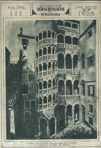 LAMINA 31591: El Palacio Minelli en Venecia