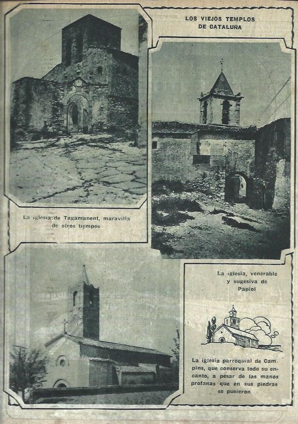 LAMINA 31590: Iglesia de Tagamanent