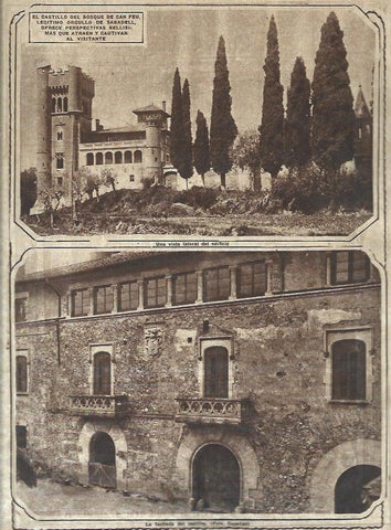 LAMINA 31596: Castillo del Bosque de Can Feu en Sabadell