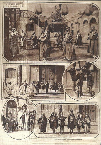 LAMINA 31708: Cabalgata de los Reyes Magos en Tarragona