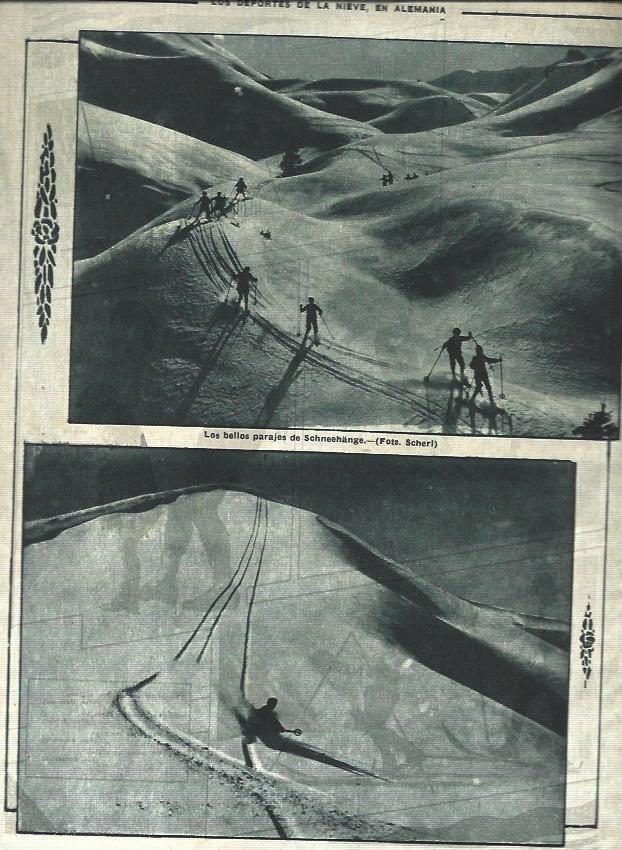 LAMINA 31704: Deportes de nieve en Alemania