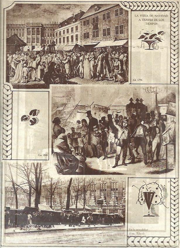 LAMINA 31701: Feria de Navidad a traves de los tiempos
