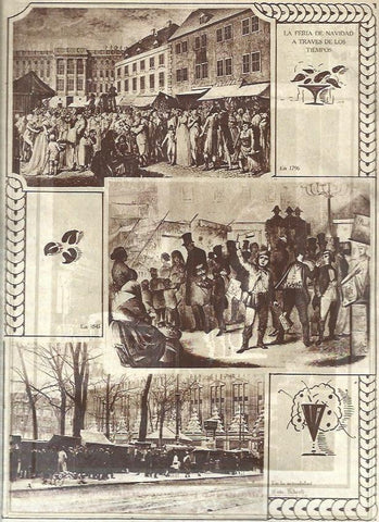 LAMINA 31701: Feria de Navidad a traves de los tiempos