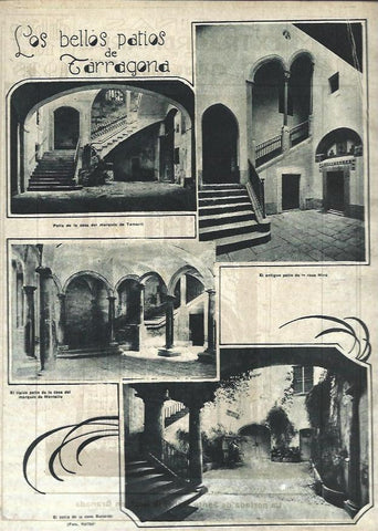LAMINA 31697: Patios de Tarragona
